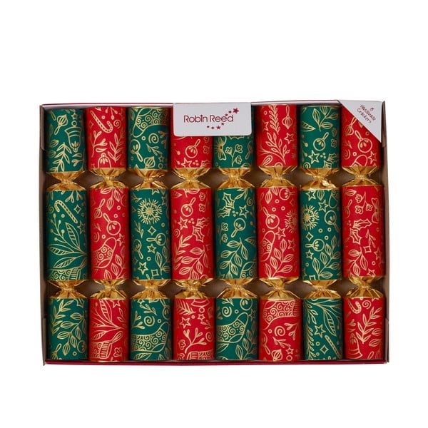 Vianočné crackery v súprave 8 ks Bon Bon – Robin Reed