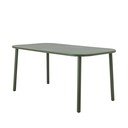 Kovový záhradný jedálenský stôl 90x160 cm Calana – Bloomingville