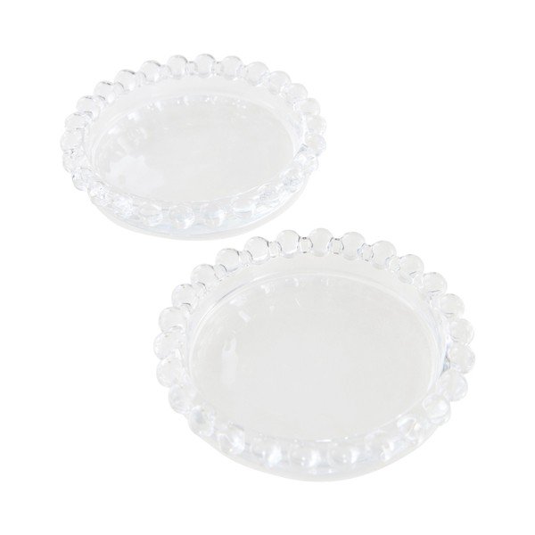 Sklenené taniere v súprave 2 ks ø 9,5 cm Amara – Jotex