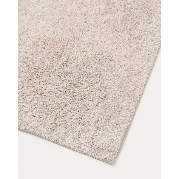 Béžová kúpeľňová predložka 50x70 cm Coper – Kave Home-image-2