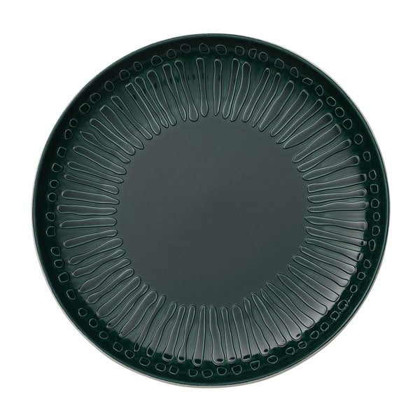 Bielo-zelený porcelánový tanier Villeroy & Boch Blossom, ⌀ 24 cm
