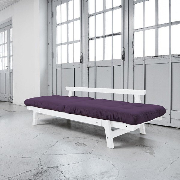 Rozkladacia pohovka Karup Step White/Purple-image-2