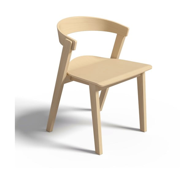 Jedálenská stolička z bukového dreva v súprave 2 ks v prírodnej farbe Sand – TemaHome