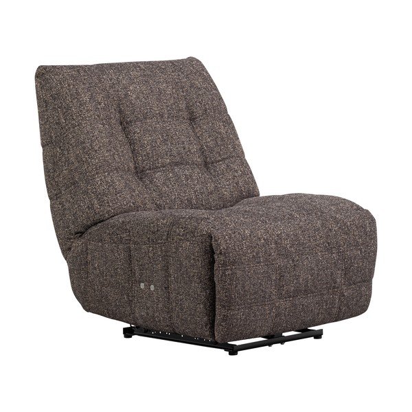 Antracitové polohovacie relaxačné kreslo Hein – WOOOD