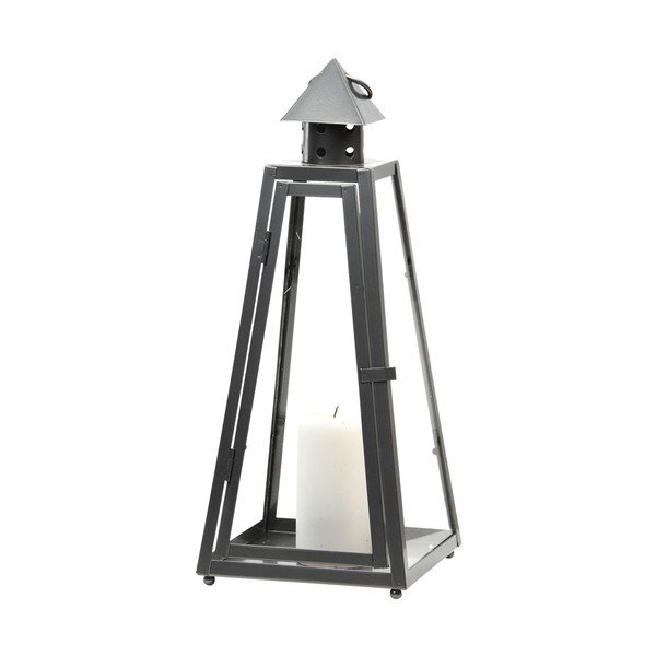 Kovový lampáš (výška 40 cm) Pyramíd – Esschert Design-image-3