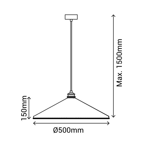 Červené závesné svietidlo SULION Elena, výška 150 cm-image-4