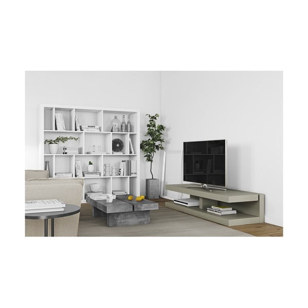 Konferenčný stolík v betónovom dekore TemaHome Tokyo, 94 × 25 cm-image-3