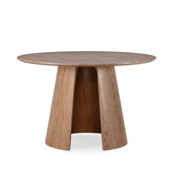 Okrúhly jedálenský stôl v dekore duba ø 120 cm Zuri – MOME-image-4