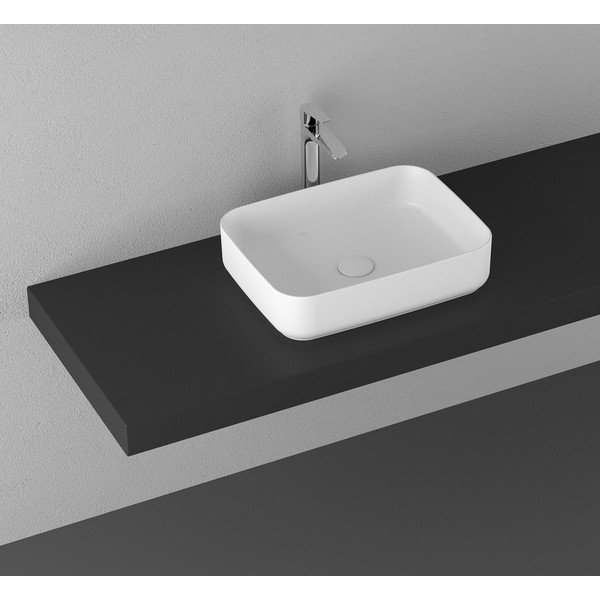 Biele keramické umývadlo Sapho Infinity Rectangle, 50 x 36 cm-image-1