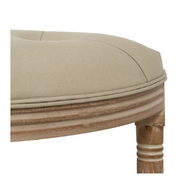 Béžová/v prírodnej farbe lavica Royal – Ixia-image-4