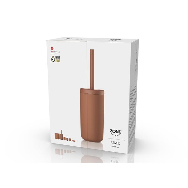 Oranžová kameninová WC kefa Ume – Zone-image-4