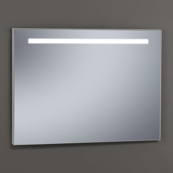 Zrkadlo s LED osvetlením Miroir, 80x100 cm