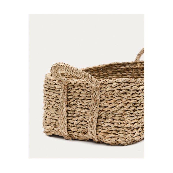 Košíky v súprave 2 ks z vodného hyacintu 34x24x19 cm Milly – Kave Home-image-3