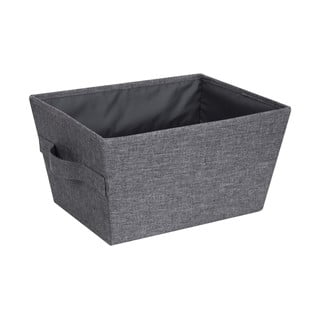 Sivý úložný koš Bigso Box of Sweden Tap, 26 x 19 cm