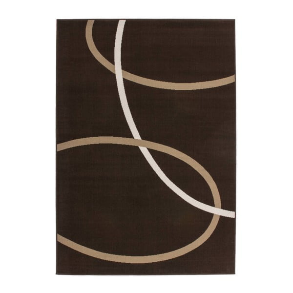 Hnedý koberec Kayoom ROH! Mokka, 80 x 150 cm