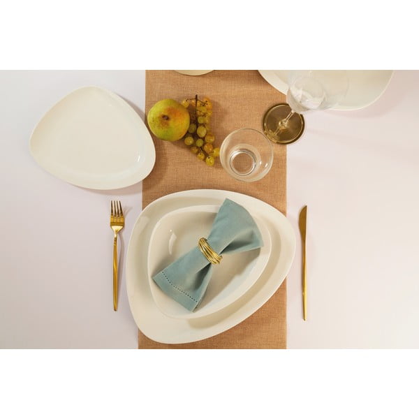 Biele dezertné porcelánové taniere v súprave 6 ks Carrara – Villa Altachiara-image-4