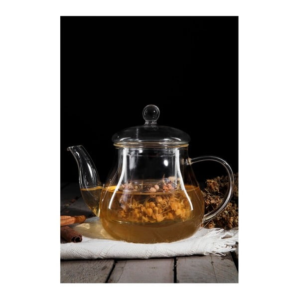 Sklenená kanvička so sitkom Bambum Tasev, 500 ml-image-1