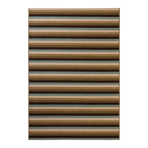 Hnedo-béžový koberec vhodný do exteriéru Veranda, 230 × 160 cm