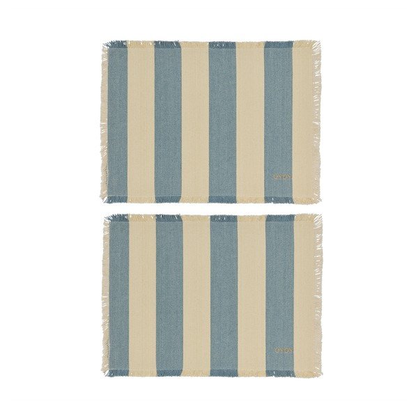 Prestieranie 2 ks z bio bavlny 36x48 cm Toppu – OYOY Living Design