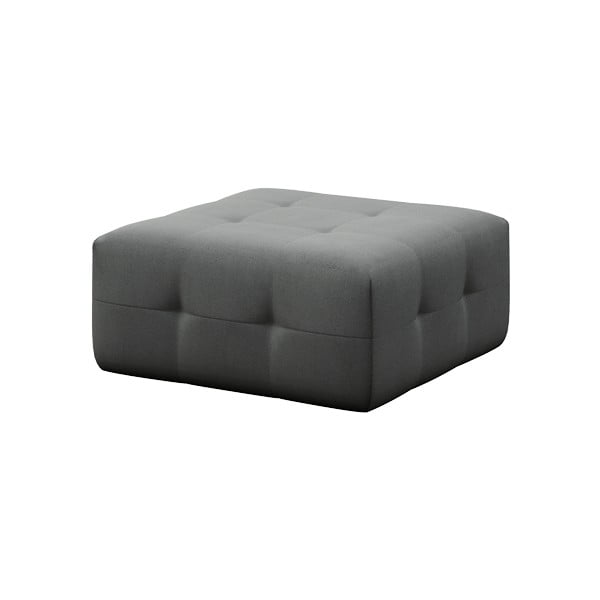 Sivá zamatová podnožka Tuil – Rodier-image-2