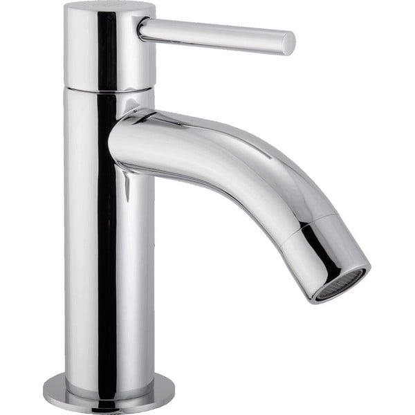 Umývadlový ventil v lesklej striebornej farbe Small – Sapho