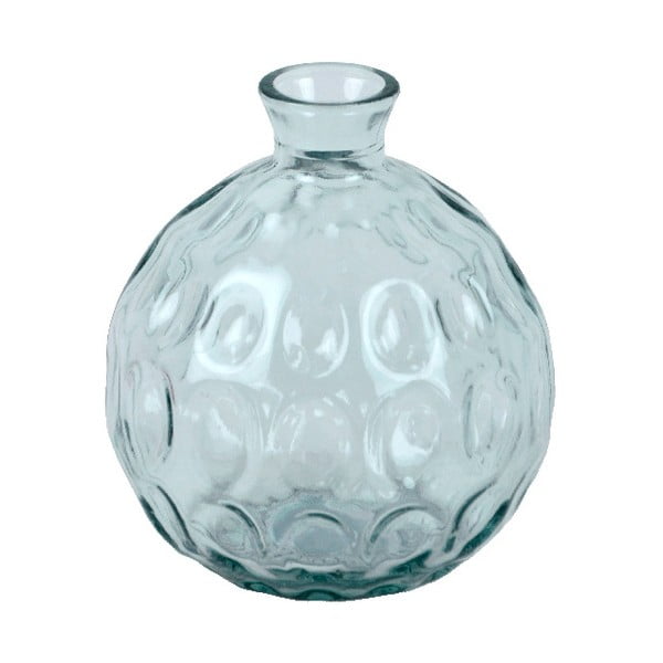 Sklenená váza z recyklovaného skla Ego Dekor Dune, výška 18 cm