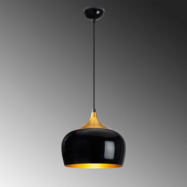 Čierne závesné svietidloOpviq lights Berceste Elegant-image-1