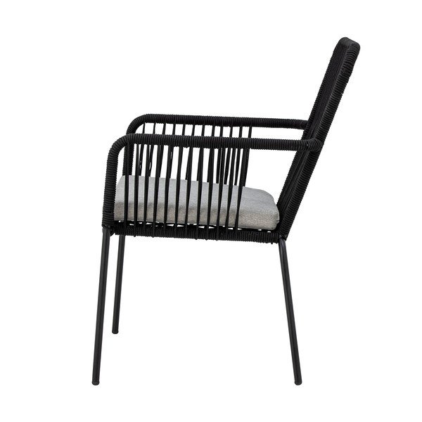 Čierne jedálenské stoličky v súprave 2 ks Santino – Bloomingville-image-3