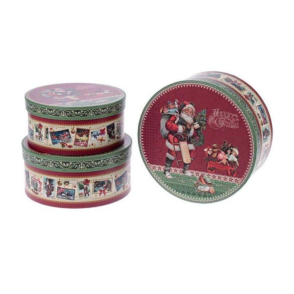 Set 3 boxov Santa