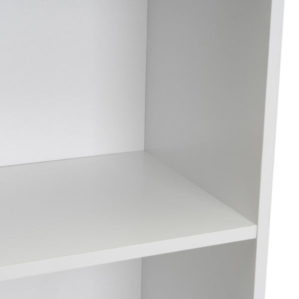 Biela knižnica 30x106x24 cm Cube – Casa Selección-image-3
