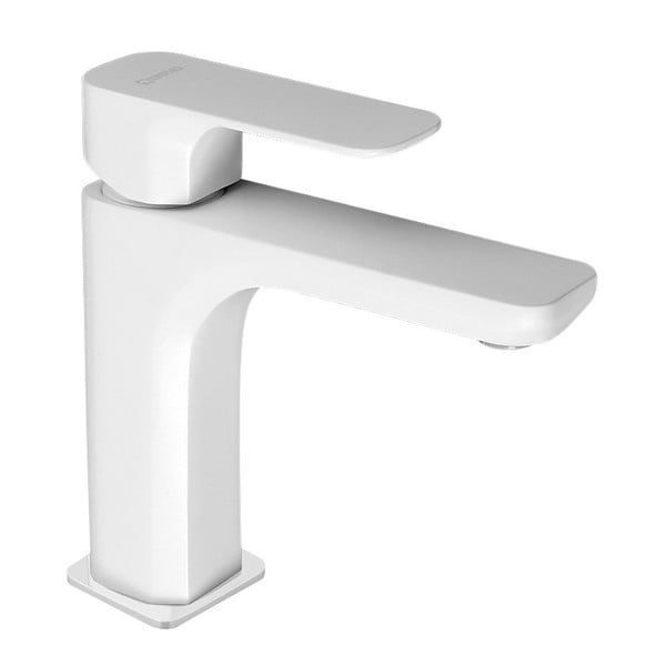 Biela stojančeková umývadlová batéria Spy – Sapho