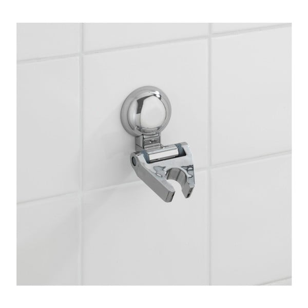 Polohovateľný držiak bez nutnosti vŕtania na sprchovú hadicu Wenko Magic-Loc Fiorina-image-3