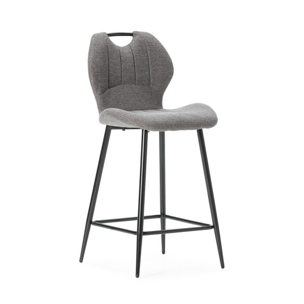 Sivé barové stoličky v súprave 2 ks (výška sedadla 65 cm) Muli – Marckeric
