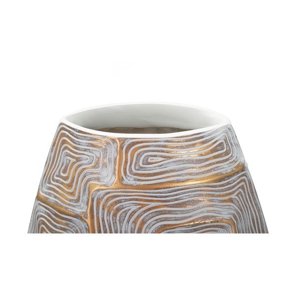 Váza z polyresínu v zlatej farbe (výška  59,5 cm) Eclips – Mauro Ferretti-image-4