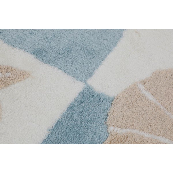 Svetlomodro-krémové kúpeľňové predložky v súprave 3 ks 100x60 cm – Foutastic-image-4