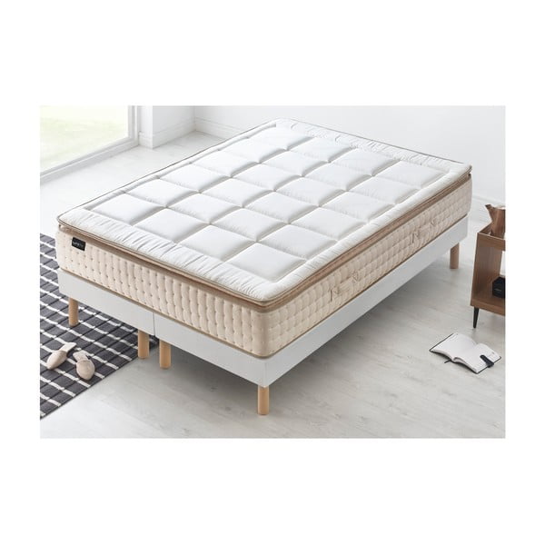 Dvojlôžková posteľ s matracom Bobochic Paris Cashmere, 90 x 200 cm + 90 + 200 cm