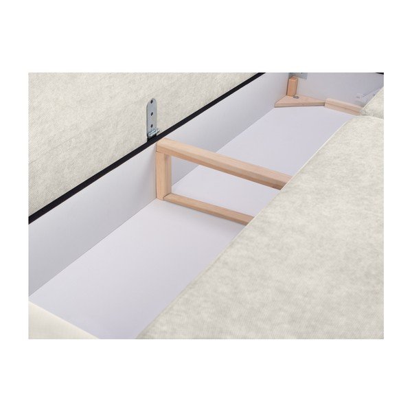 Trojmiestna rozkladacia pohovka v striebornej farbe Cosmopolitan design Amsterdam, 231 × 98 × 95 cm-image-4