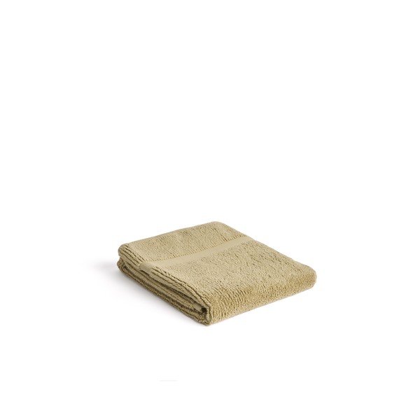 Zelený froté bavlnený uterák 50x90 cm Olvira – Kave Home-image-4