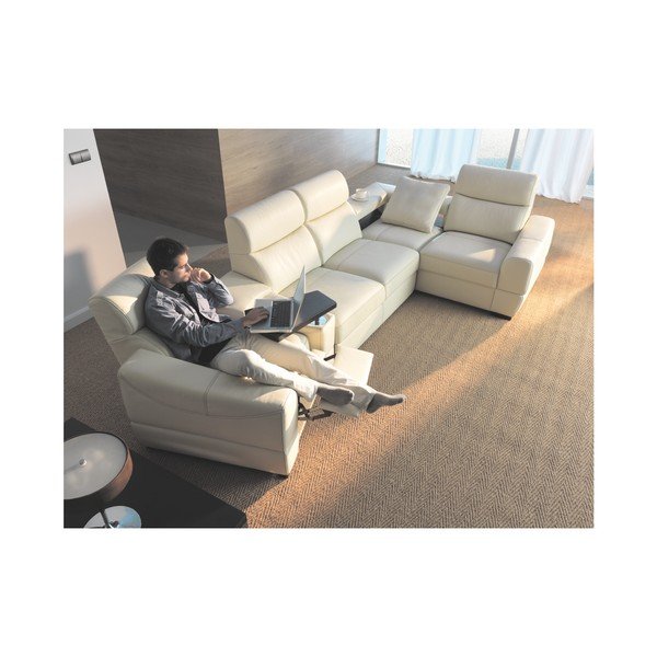 Kožená rozkladacia pohovka Etap Sofa Gran Vario Relax-image-2