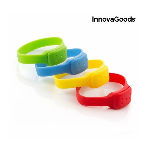 Žltý repelentný náramok proti komárom s vôňou citronely InnovaGoods-image-1