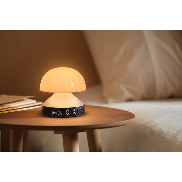 Digitálny stolový budík ø 11 cm Mina Sunrise – Lexon-image-3