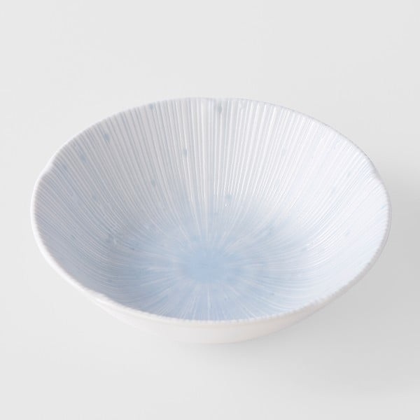 Svetlomodrá keramická miska ø 14 cm ICE WHITE - MIJ-image-4