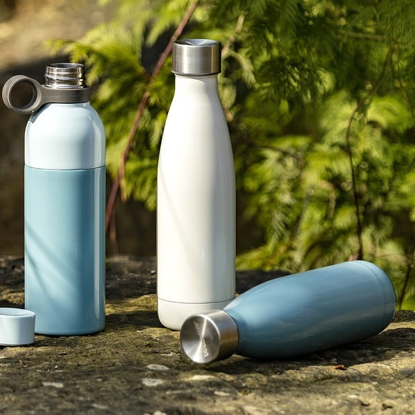 Sivá cestovná nerezová termofľaša 0.5 l Constant Pastel – Tescoma-image-1