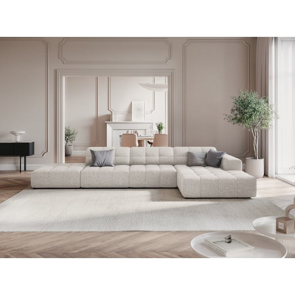 Svetlosivá rohová pohovka (pravý roh) Chicago – Cosmopolitan Design-image-1