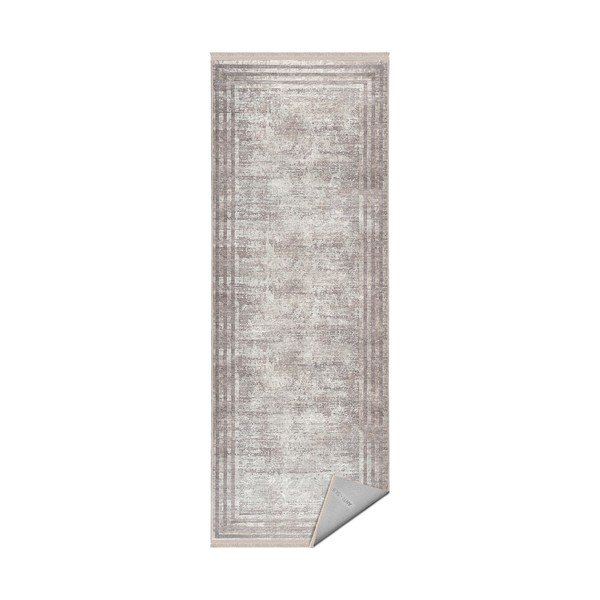 Béžový koberec behúň 80x200 cm - Mila Home