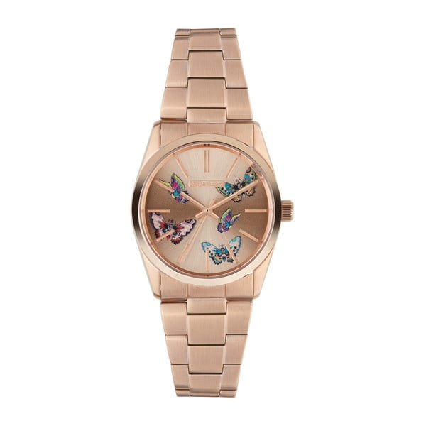 Dámske hodinky vo farbe ružového zlata Zadig & Voltaire Butterfly