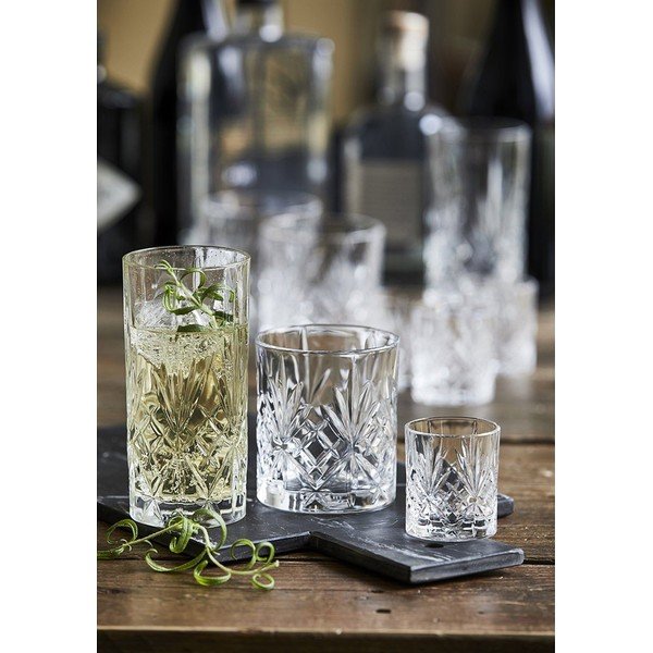 Krištáľové
 poháre v súprave 6 ks na koktail 360 ml Melodia – Lyngby Glas-image-2
