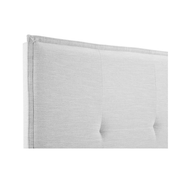 Krémovobiele čelo postele 140x120 cm Monica – Milo Casa-image-1