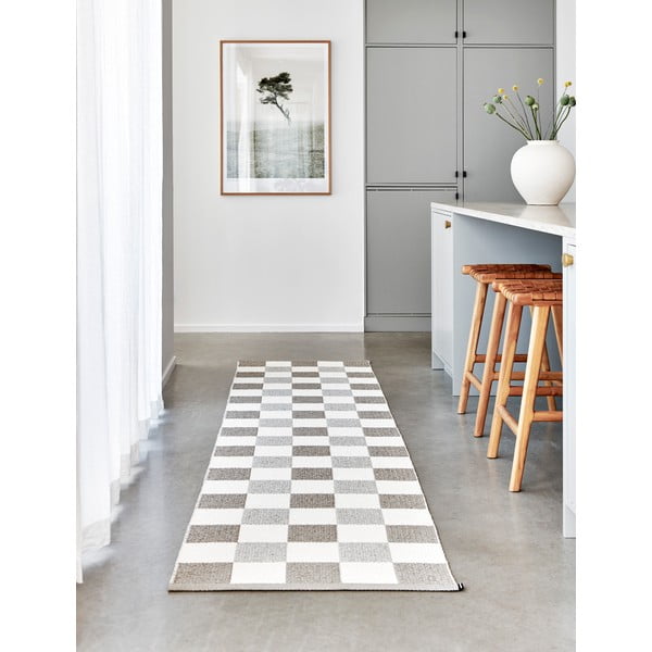 Béžovo-krémový vnútorný a vonkajší behúň 70x300 cm Pix Dark Linen – Pappelina-image-1