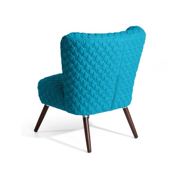 Modré kreslo Max Winzer Neele Structured-image-3